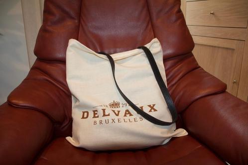 Handtas Delvaux, Handtassen en Accessoires, Tassen | Schoudertassen, Gebruikt, Overige merken, Zwart, Leer, Ophalen