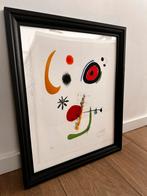 Joan Miro gesigneerd HC ingelijst (lees verder), Antiek en Kunst, Kunst | Litho's en Zeefdrukken, Ophalen of Verzenden