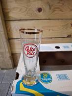 Oud email bierglas celta pils meiresonne, Ophalen of Verzenden