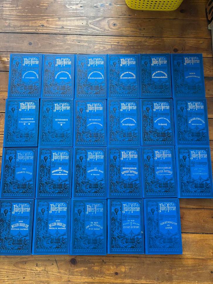 Jules verne blauwe bandjes serie, Boeken, Avontuur en Actie, Zo goed als nieuw, Ophalen