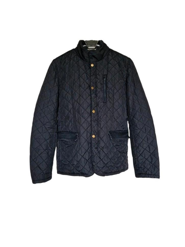 Zwart gewatteerd jack voor heren 
Merk: Devred maat XL, Kleding | Heren, Jassen | Winter, Gedragen, Maat 56/58 (XL), Zwart, Ophalen of Verzenden