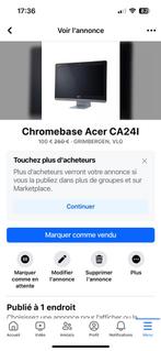 Chromebase Acer CA24I, Computers en Software, Ophalen of Verzenden, Zo goed als nieuw
