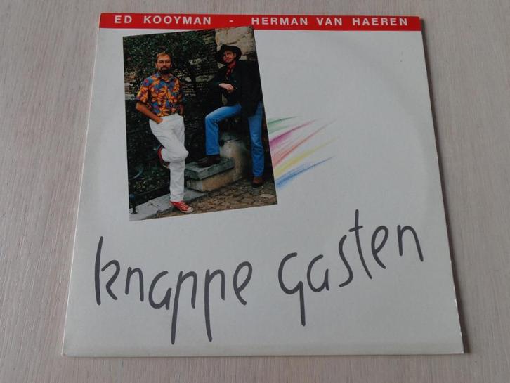 Ed Kooyman - Herman Van Haeren – Knappe Gasten, Cd's en Dvd's, Vinyl | Nederlandstalig, Zo goed als nieuw, Overige genres, 12 inch