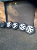 4 alu velgen 17 " Audi + 1 stalen velg, komen van Audi A6, Auto-onderdelen, Banden en Velgen, Ophalen, Velg(en)