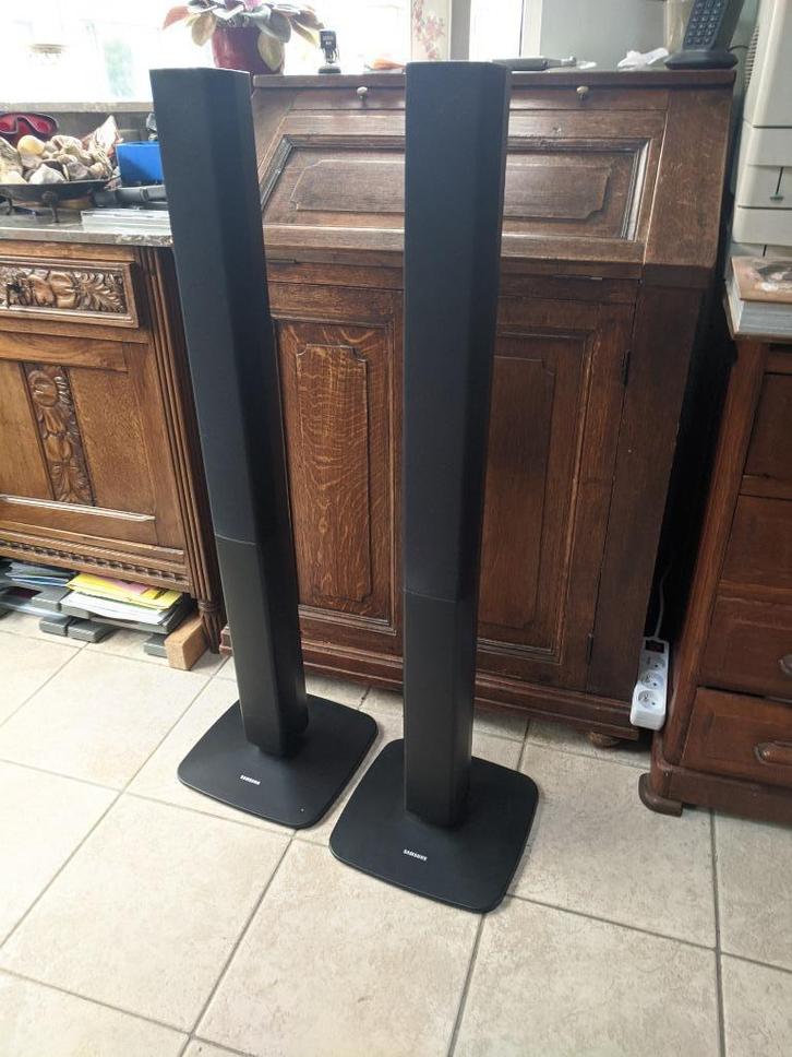 Samsung Zuilspeakers (2 stuks), Audio, Tv en Foto, Luidsprekerboxen, Gebruikt, Front, Rear of Stereo speakers, Overige merken