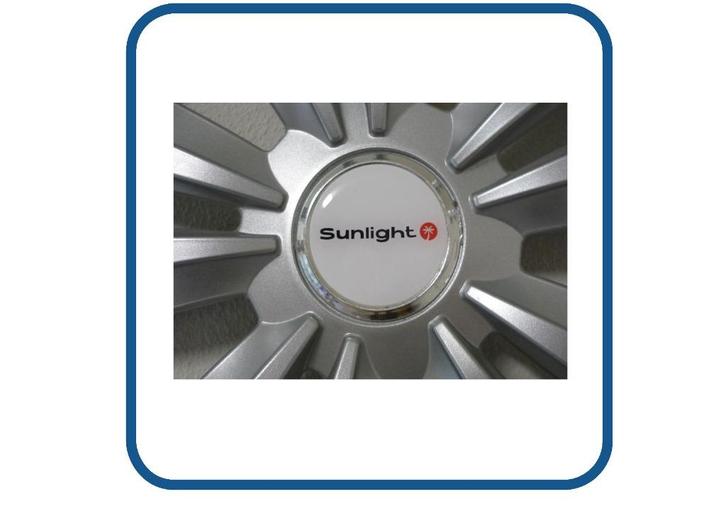 Sunlight doming naafstickers caravan en camper 3D, Epoxy, Verzamelen, Stickers, Nieuw, Overige typen, Verzenden