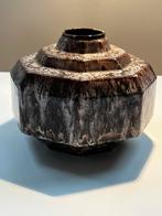Ca 1920 Boch Frères Keramis Art Deco dripglaze faïence vaas, Antiek en Kunst, Ophalen of Verzenden