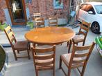 Table a rallonge en chene et 6 chaisses en chene, Antiquités & Art, Enlèvement