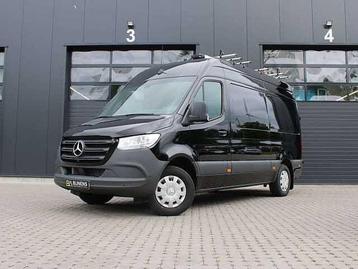 Mercedes-Benz Sprinter 317 L2H2 TREKHAAK 3,5 ton, Achat, Euro 6, Noir, Diesel