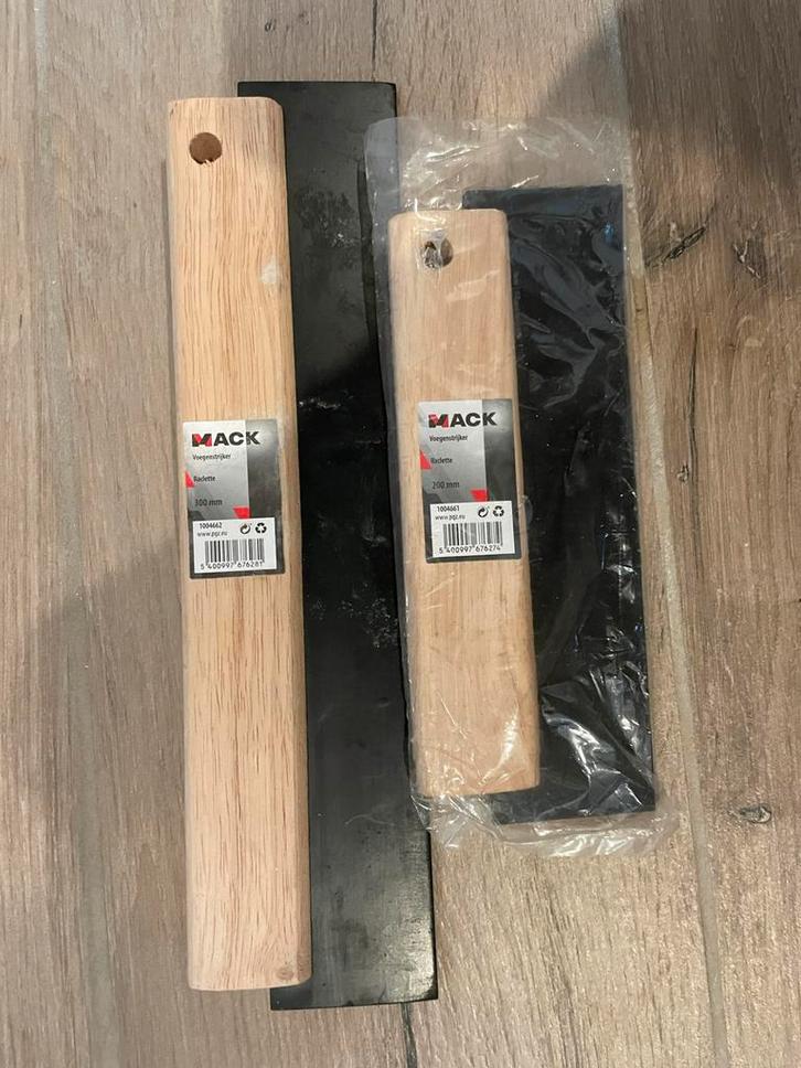 Voegenstrijker 200 mm + 300 mm - Mack, Tuin en Terras, Tegels en Klinkers, Overige materialen, Ophalen