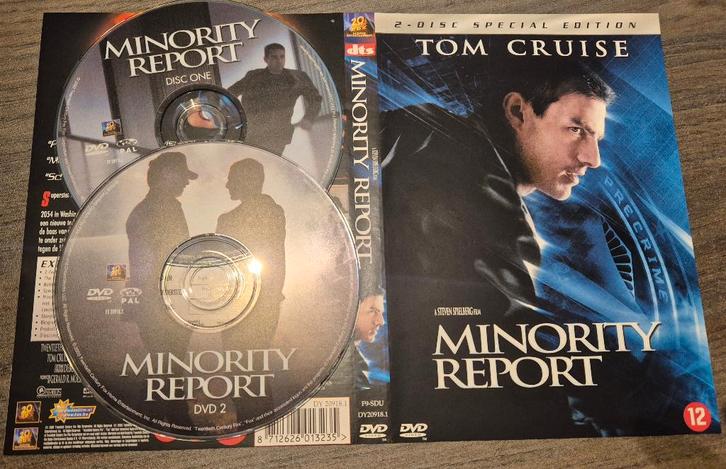 Minority report - 2-disc special edition, CD & DVD, DVD | Action, Comme neuf, Thriller d'action, À partir de 12 ans, Enlèvement ou Envoi