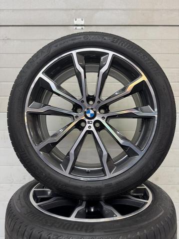 NIEUW 20’’ bmw X3 G01  X4 G02 IX3 G08 VELGEN ZOMERBANDEN TPM beschikbaar voor biedingen