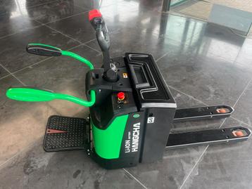 Elektrische transpallet Hancha Li-ion met lader beschikbaar voor biedingen