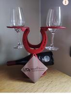 Houder van 2 glazen en fles zonder de glazen en fles, Verzamelen, Glas en Drinkglazen, Ophalen, Nieuw, Overige typen