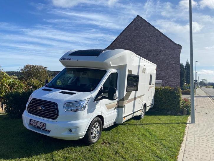 Mobilhome benimar cocoon 486, Caravans en Kamperen, Mobilhomes, Particulier, tot en met 4, Half-integraal, Benimar, Ford, Diesel