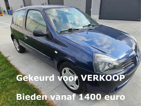Renault Clio 1.2cc GEKEURD voor VERKOOP, Auto's, Renault, Particulier, Clio, Radio, Benzine, Ophalen