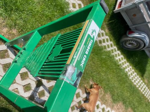 Timber Croc Houtblokhouder Zaagbok, Doe-het-zelf en Bouw, Overige Doe-Het-Zelf en Bouw, Zo goed als nieuw, Ophalen