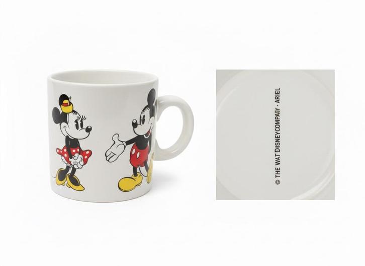 Mug Minnie & Mickey, Hobby & Loisirs créatifs, Articles de fête, Comme neuf, Enlèvement ou Envoi