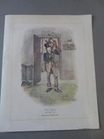 Charles Dickens oude print Bob Cratchit and Tiny Tim, Antiquités & Art, Art | Lithographies & Sérigraphies, Envoi