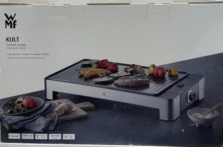 WMF Lono Barbecue de table nervuré, Tuin en Terras, Elektrische barbecues, Nieuw, Ophalen