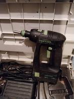 Festool C12 duo nimh 3.0 Plus schroefmachine, accu zijn op, Doe-het-zelf en Bouw, Gereedschap | Boormachines, Verzenden, Gebruikt