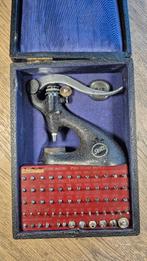 Vintage Bergeon Seitz jeweling tool (steenpers), Ophalen of Verzenden, Gebruikt