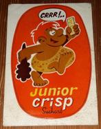 Dino Attanasio sticker Junior Crisp Suchard autocollant, Comme neuf, Autres personnages, Image, Affiche ou Autocollant, Enlèvement ou Envoi