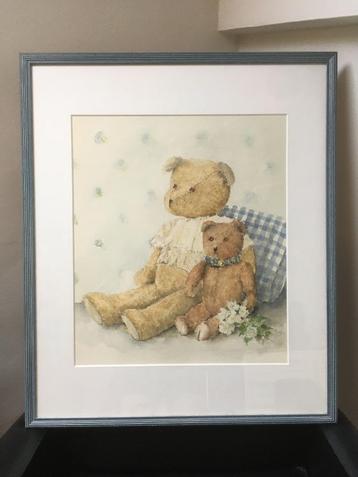 Aquarelle avec 2 ours de Frie Peeters, Enlèvement
