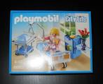 Playmobil: Lit d'hôpital avec maman + lit avec bébé, Ensemble complet, Enlèvement ou Envoi, Neuf