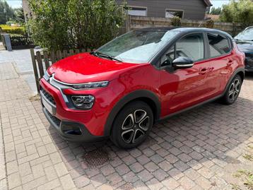 Citroën C3 1.2 PureTech 83 S&S handgeschakeld met 43500km, Autos, Citroën, Rouge, Achat, Euro 6, Carnet d'entretien