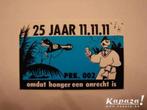 Sticker 25 jaar 11 11 11, Nieuw, Overige typen, Ophalen of Verzenden