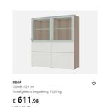 IKEA BESTÅ meubel, Huis en Inrichting, Ophalen, 100 tot 150 cm, 100 tot 150 cm, Zo goed als nieuw