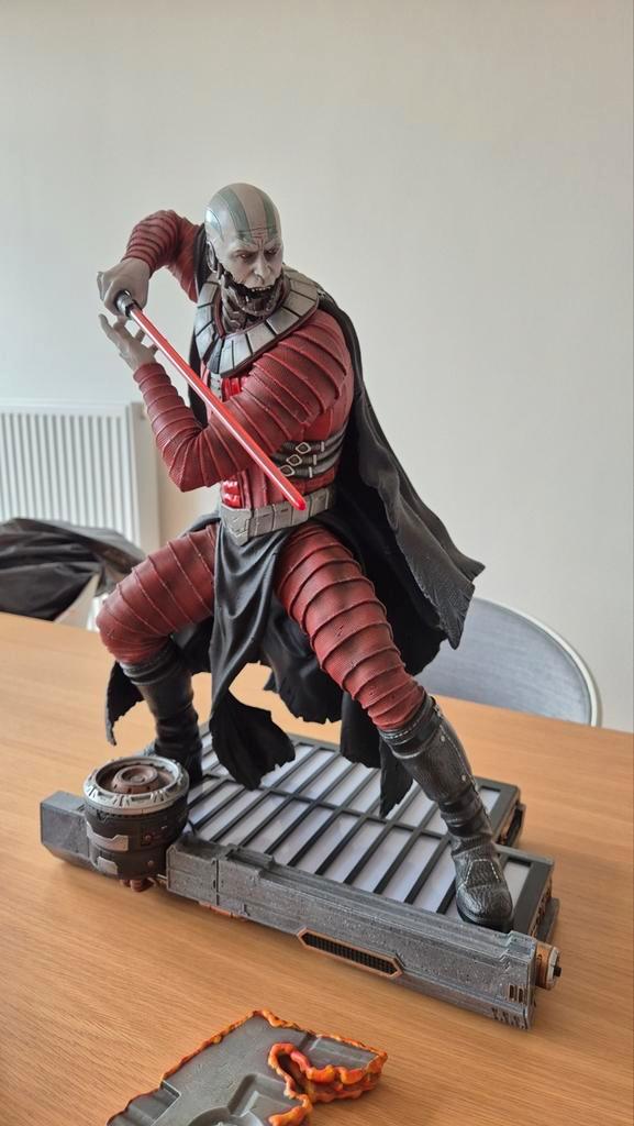 XM Studio Darth Malak limited statue 002/398, Collections, Star Wars, Comme neuf, Statue ou Buste, Enlèvement