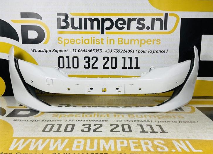 BUMPER Peugeot 508 2019-2023 VOORBUMPER 2-J9-4411z, Auto-onderdelen, Carrosserie, Bumper, Voor, Gebruikt, 6 maanden garantie, Ophalen of Verzenden