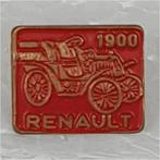 SP0347 Speldje 1900 Renault rood, Gebruikt, Ophalen of Verzenden