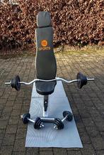 Professioneel Sportbank , gewichten halters, krachtkoorden, Sport en Fitness, Ophalen, Zo goed als nieuw, Buik, Fitnessbank