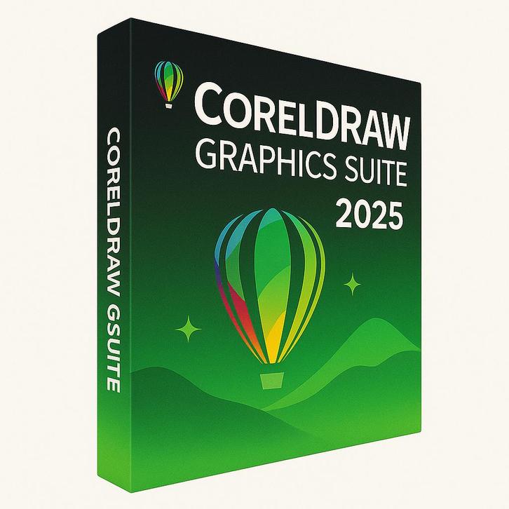 Coreldraw Graphics Suite 2025, Computers en Software, Navigatiesoftware, Nieuw, Ophalen