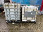 2x 1000 liter water regenton, Ophalen, Zo goed als nieuw