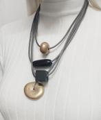 Sarah Pacini halsketting nieuw, Handtassen en Accessoires, Ophalen of Verzenden, Nieuw, Goud, Verstelbaar