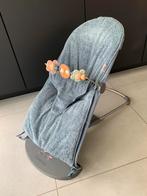 Beschermhoes timboo bamboo blauw voor relax Babybjörn, Kinderen en Baby's, Wipstoeltjes, Ophalen, Zo goed als nieuw