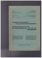 Théorie et pratique de l'évaluation des entreprises - 1975, Livres, Conseil, Aide & Formation, Utilisé, Enlèvement ou Envoi, Collectif