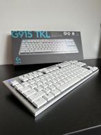 Logitech G915 TKL wit gaming toetsenbord, Computers en Software, Toetsenborden, Ophalen, Multimediatoetsen, Logitech G, Zo goed als nieuw