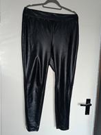 Latex look legging zwart XXL, Legging, Verzenden, Zwart, Overige maten