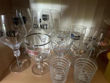 divers verres à bière et jeu de casse-tête La Chouffe Gadget, Enlèvement, Neuf