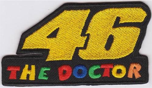 The Doctor Valentino Rossi stoffen opstrijk patch embleem #6, Collections, Marques automobiles, Motos & Formules 1, Neuf, Envoi