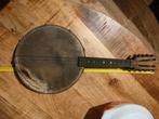 Antieke banjoline 8 snaren met signatuur, Ophalen of Verzenden