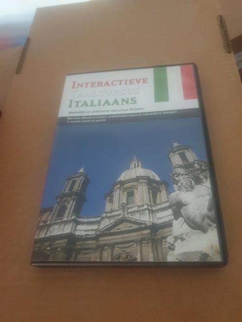 Te koop educatieve cursus Italiaans !!, Cd's en Dvd's, Dvd's | Documentaire en Educatief, Zo goed als nieuw, Ophalen