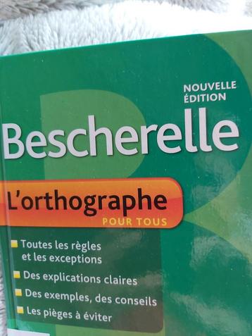 Bescherelle orthographe pour tous disponible aux enchères