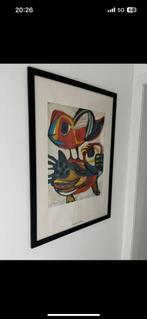 Karel Appel poster 90 x 60, Antiek en Kunst, Ophalen