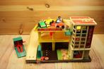 Vintage Fisher price garage, Ophalen of Verzenden, Gebruikt, Speelset